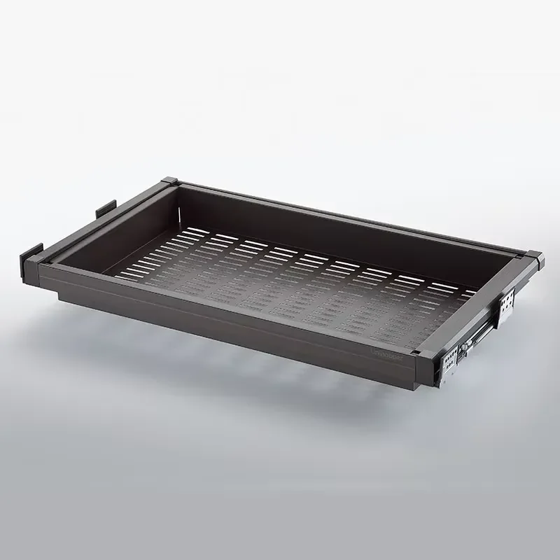 for Manufacturer Bedroom Wardrobe Accessories Pull Out Sliding Clothes Storage Basket