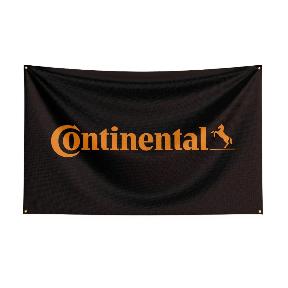 3X5Ft Continentals Racing Car Flag For Decor