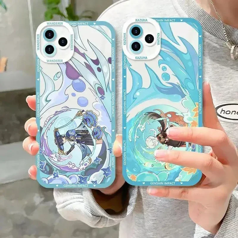 Genshin Impact Phone Case For Samsung Galaxy S10 S20 S21 S22 S23 S24 FE Plus Ultra Note 20 Xiao Klee