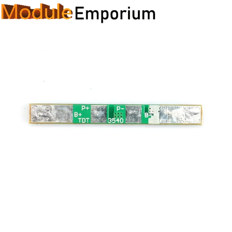 1S Double MOS 3.7V 4A Li Ion BMS PCM 18650 Polymer Lithium Battery Protection Board PCB