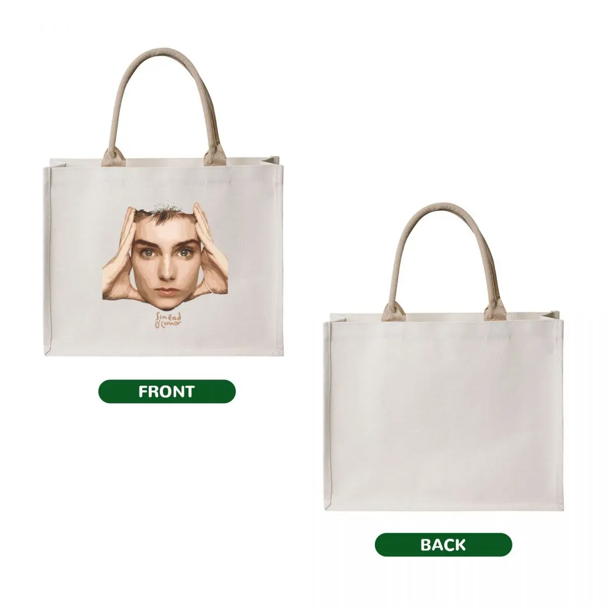 Sinead Oconnor a Irish Princess Tote Bag shopper bag woman Canvas bag for women Women's handbag bags for women