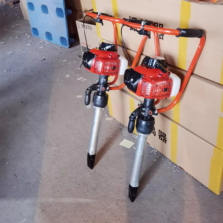 Hand-Held Portable Railway Impact Pick Vibrating Internal Combustion Tamper Rail Tamping Machine For Railway