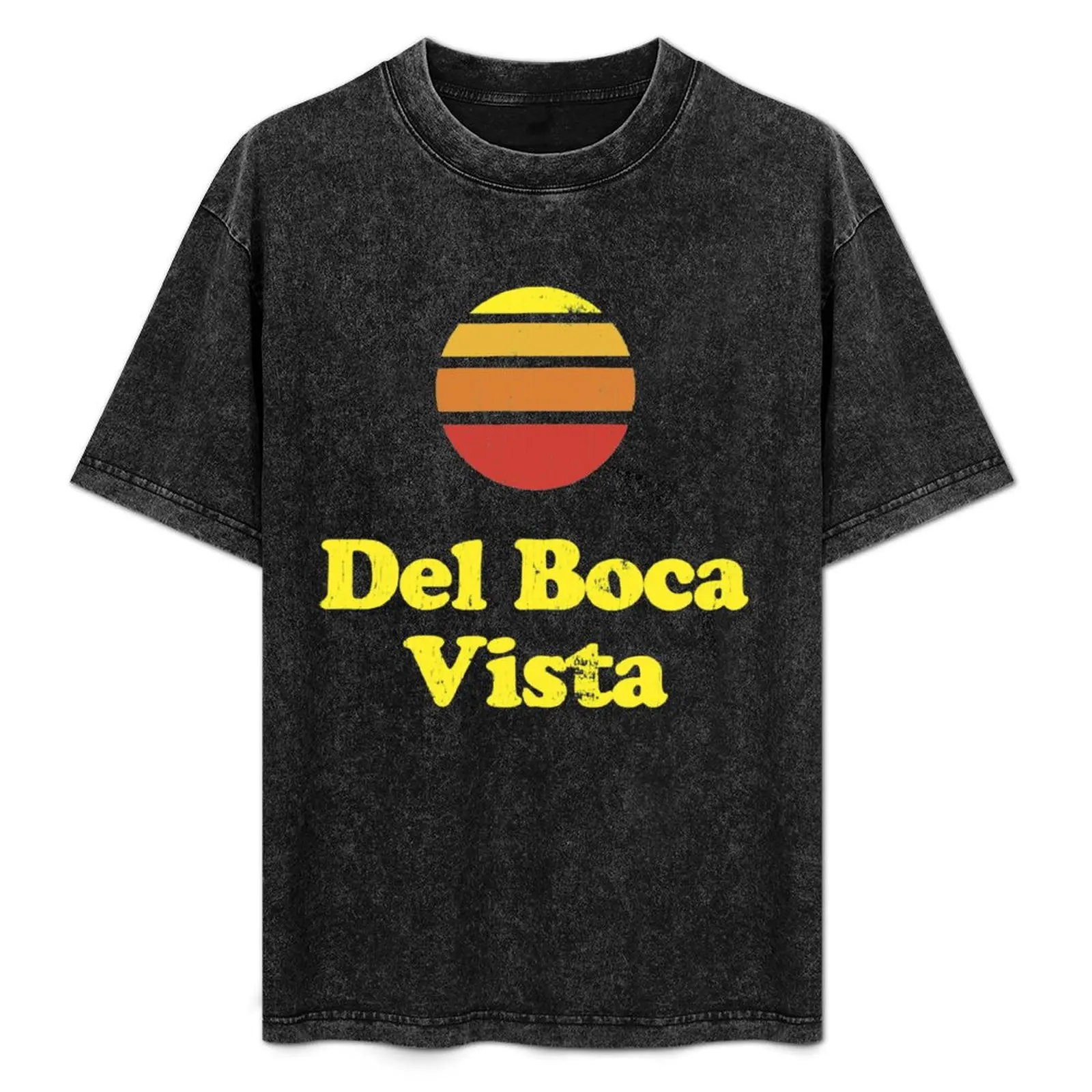 

Del Boca Vista T-Shirt Plus Size Street Style Tee