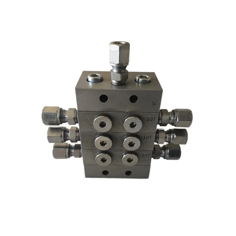 Type 1 000 Butter Progressive Distribution Valve Oil Separator Valve, Slide Pump Fittings c