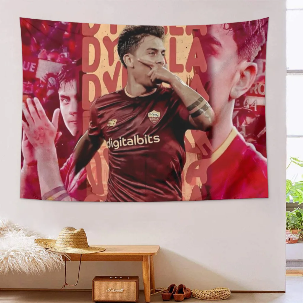 Paulo dybala Tapestry Art Room Home Decor Wall Art Decor