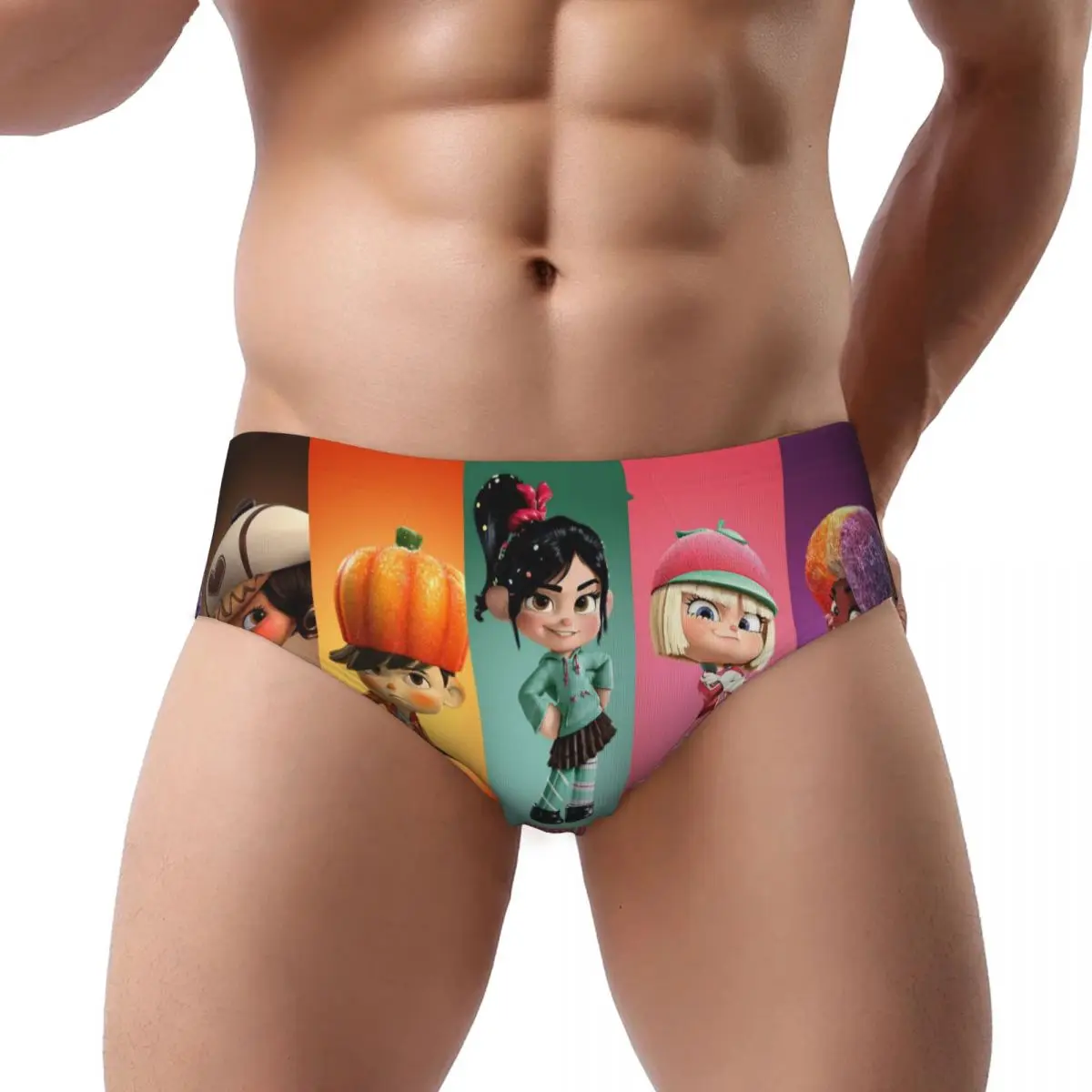 

Custom Wreck-It Ralph Men's Briefs Panties Mens Comfort Underwear Underpants