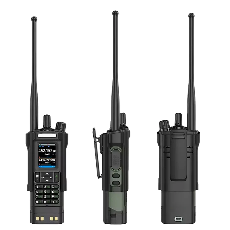 For DM32 Two Way Ham Radio Original UV-32 DM-32 Walkie Talkie Belt Clip Hoster Case UV32 Belt Holster Belt Holder Case