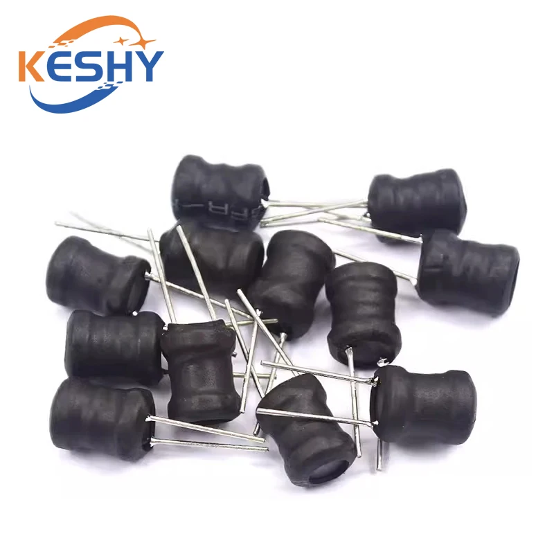 10 قطعة DIP مغو الطاقة 8X10 مللي متر 2.2UH 4.7UH 10uH 22uH 100uH 150uh 220uH 330uH 470uH 1MH 2.2MH 4.7MH 10MH الحث 8*10 مللي متر 2Pin