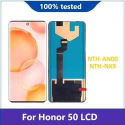 6.57'' OLED LCD For Honor 50 NTH-AN00 NTH-NX9 LCD Display Touch Screen Digitizer Assembly For Honor50 LCD