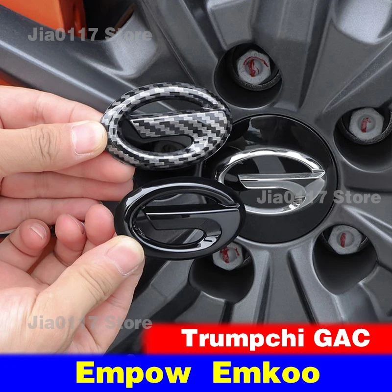 Car Wheel Caps Center Caps Wheels and Rims Wheel Disc Plug Plugs Cap Covers Tires Parts For Trumpchi GAC Empow Emkoo