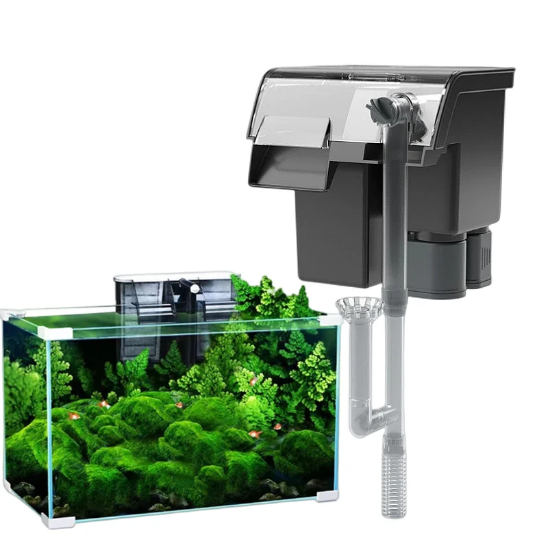 

Hot Selling Aquarium Mute Waterfall External Filter Small Cycle Filter Fish tank