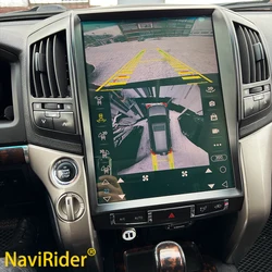 256GB Tesla Screen Android 13 Head Unit For Toyota Land Cruiser 200 LC200 2008-2019 Radio GPS Navigation Car Multimedia Player