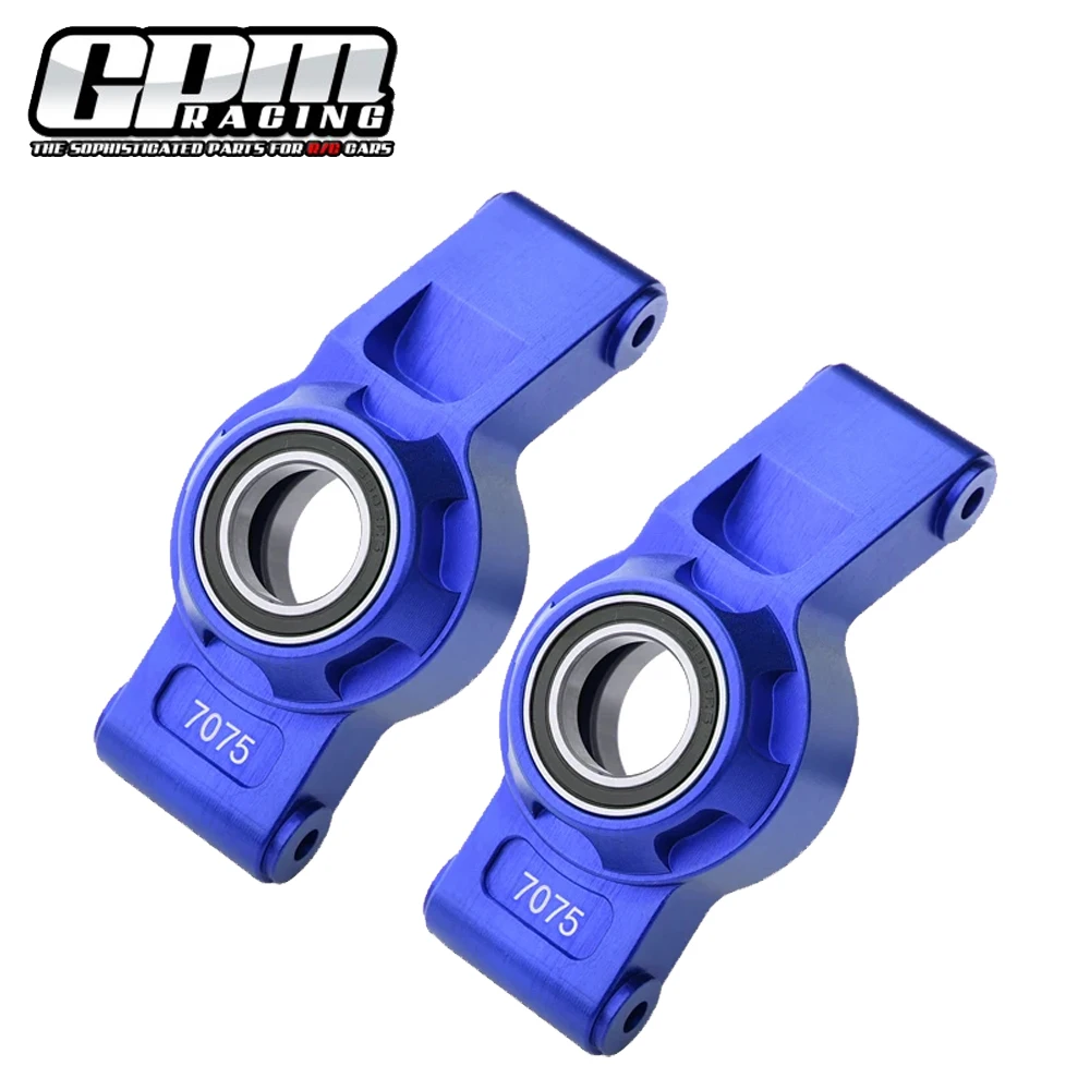 GPM for Traxxas 1/6 XRT 1/5 X-MAXX 6S 8S Monster Truck RC Car Metal Aluminum 7075 Rear Stub Axle Carriers Rear Hub 7752X 7852