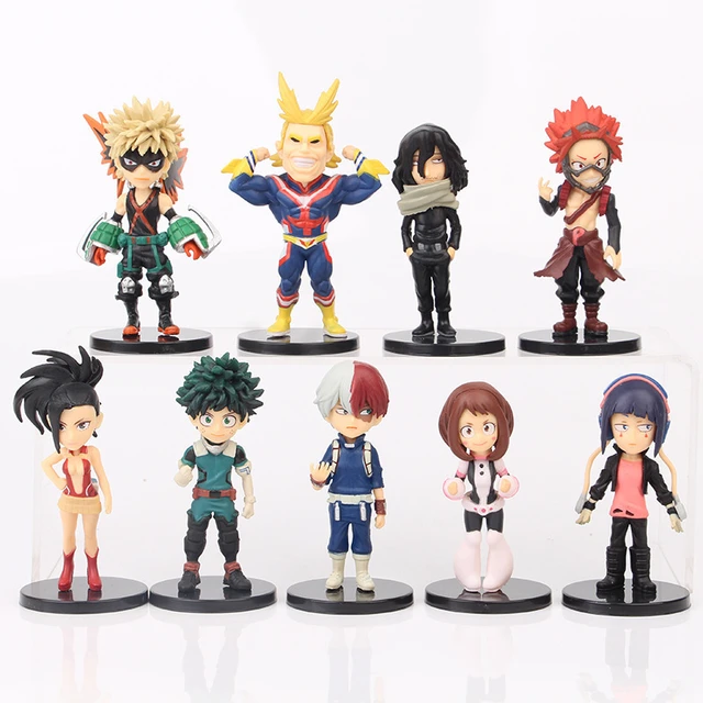 My hero academia figure set sale - 7 pieces