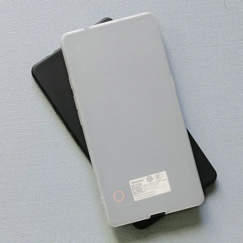 Para Hisense Touch Funda Hisense Touch lite Funda de teléfono HITV205N a prueba de golpes de silicona ultrafina suave funda de lectura de música Funda