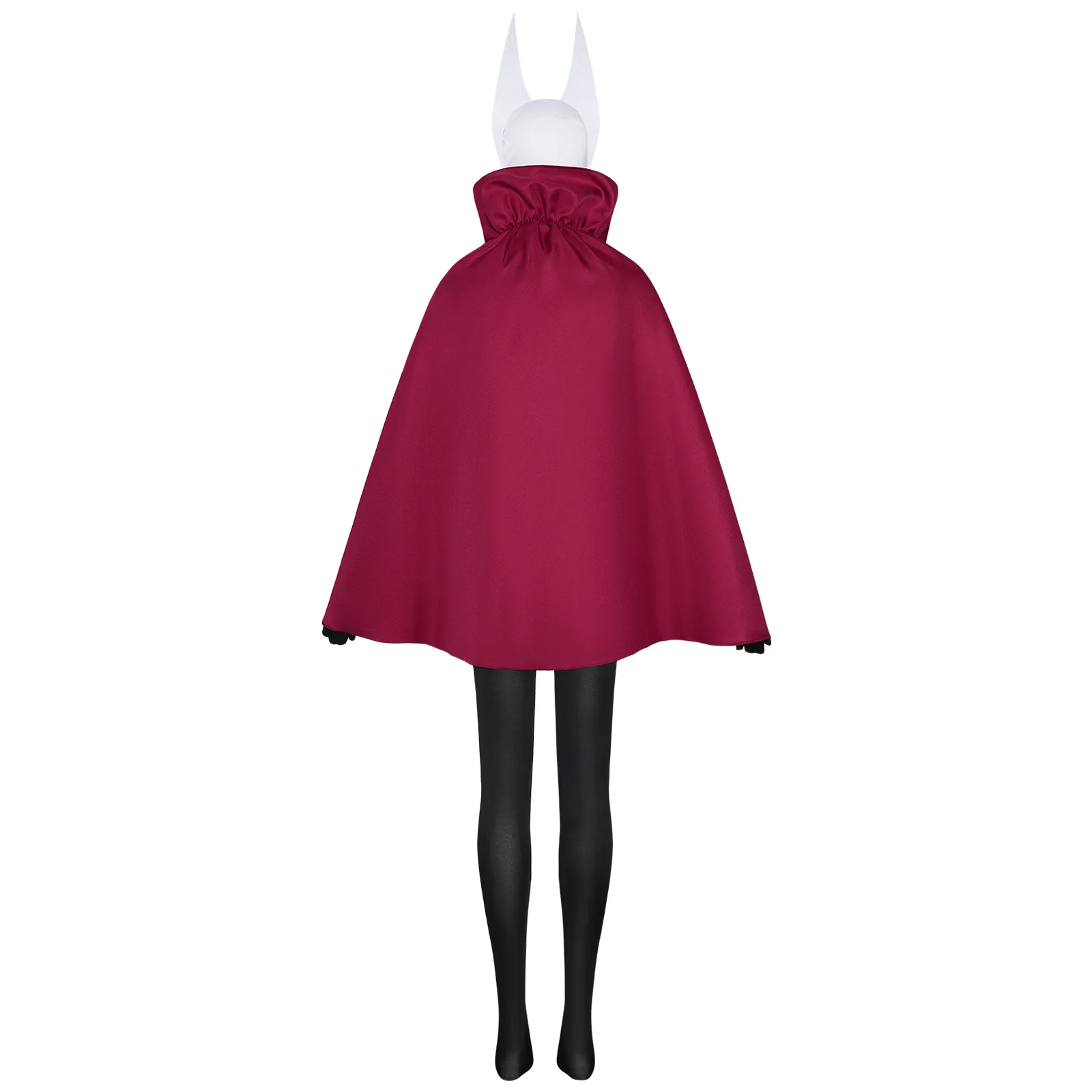 Fantasy Game Hollow Knight Costume Cos Cosplay Knight Cloak Halloween Carnival Gifts Party Children Suit Kids Cartoon Ghost Cape