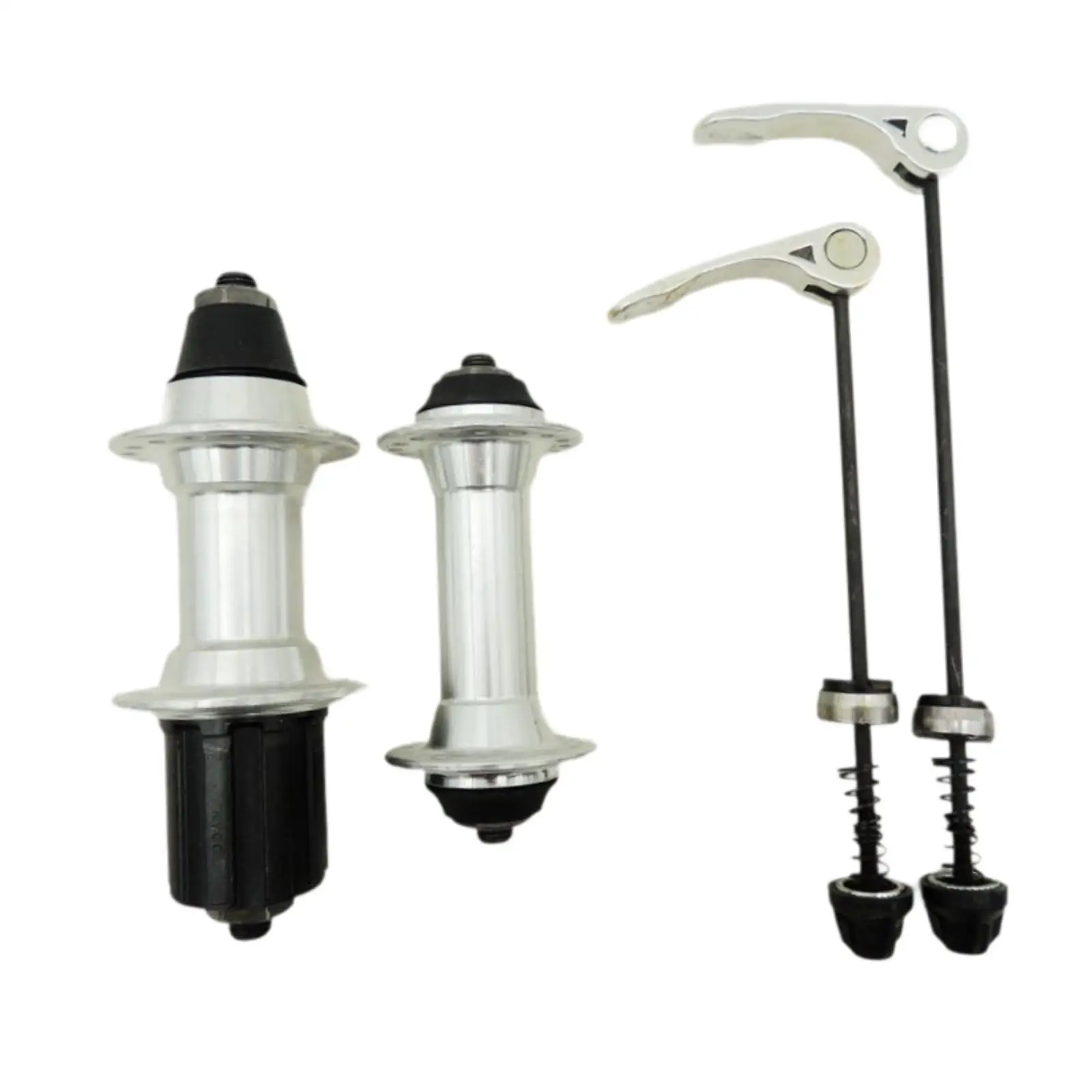 

Quick Release Hubs Bicycle Hubs for 9-10 Speed Aluminum Alloy Front Rear Replace