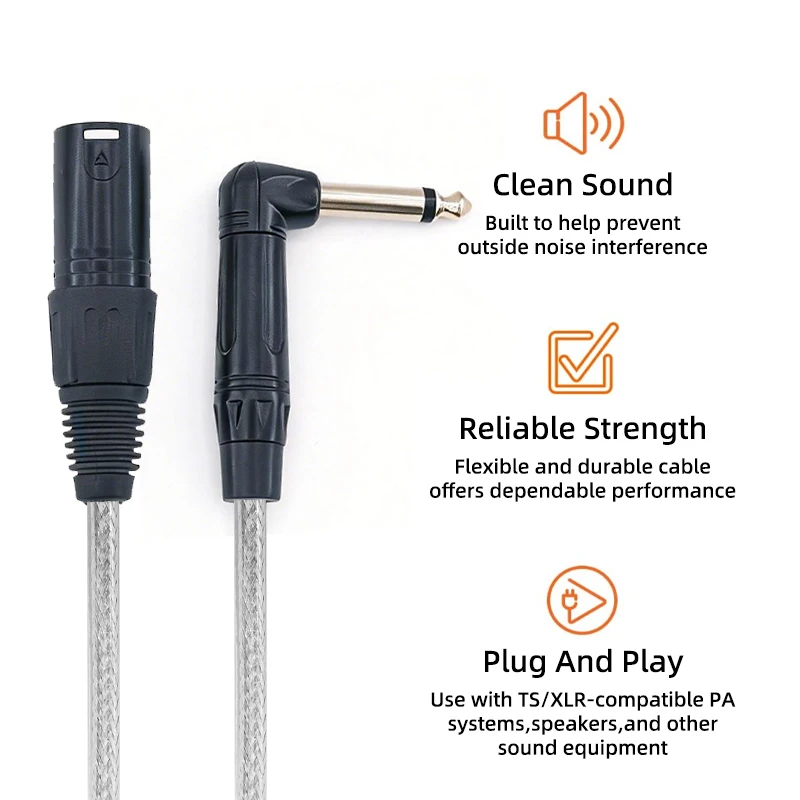 Xlr Male To 6.35Mm …