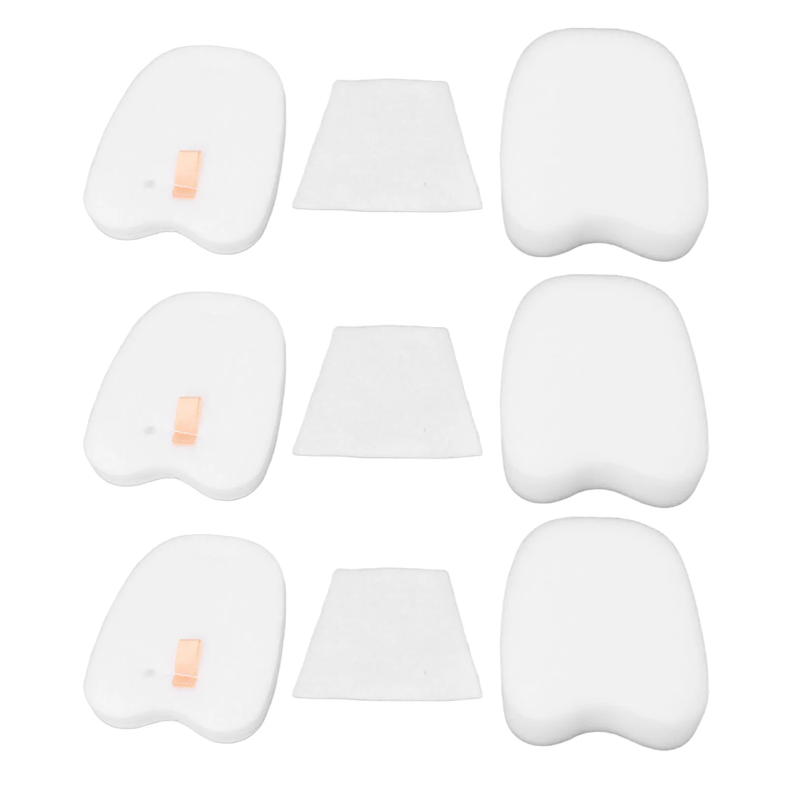 Vacuum Cleaner Filter Replacement Sponge Reduce Pollen Detachable 6 Set Vacuum Filters Replacement Washable for Vacuum Machine