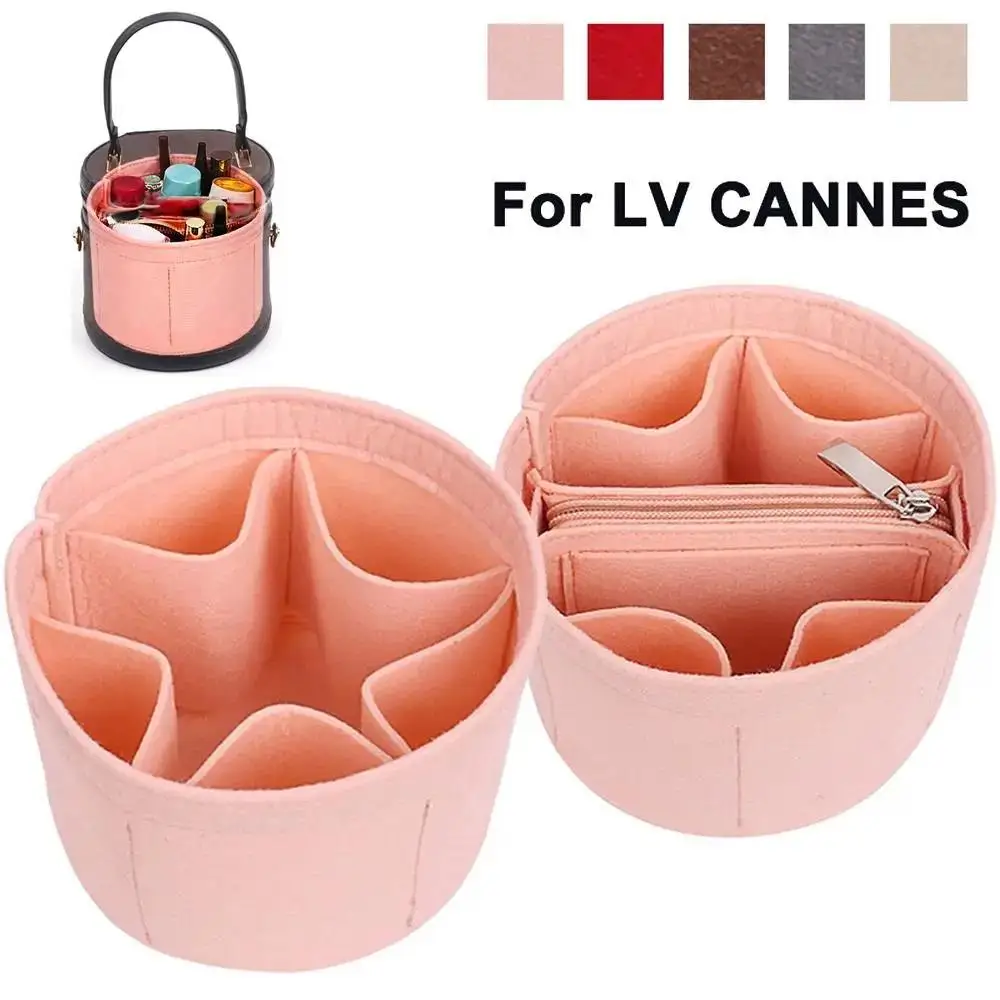 

Practical Felt Insert Bag Soft Pouch Inner Handbag Travel Purse Liner Portable Confidential Organizer 5Colors 2025 NWE