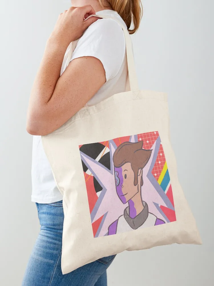 الرجعية رائد الفضاء حمل حقيبة قماش حقيبة الإناث حمل حقيبة الشاشة حمل كبير #1