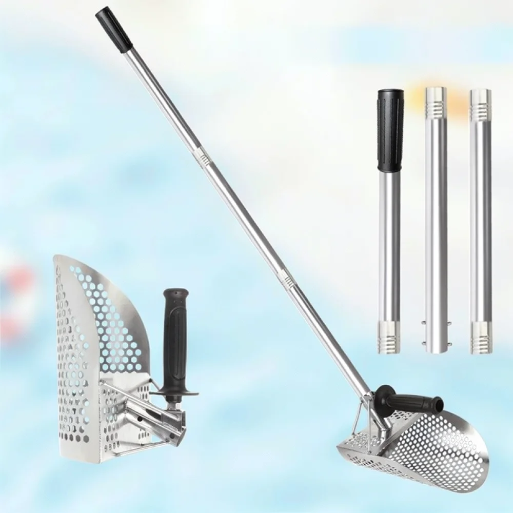 Sekop Pasir Baja Tahan Karat 3 - Treasure Hunting Shovel Digging Tool ulasan dan harga