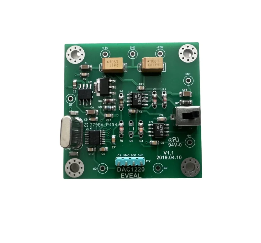 DAC1220 module analog-to-digital conversion 20 bit high-precision evaluation board