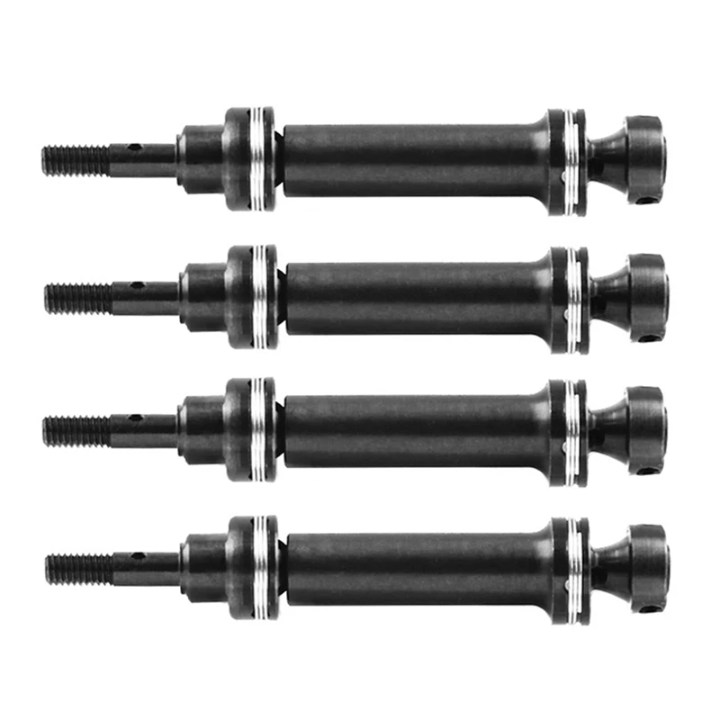 4Pcs Hardened Steel Front Rear Drive Shaft 7151 For 1/16 Traxxas Mini E-Revo EREVO SUMMIT SLASH 4WD RC Car Upgrade Parts