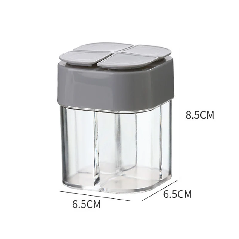 Seasoning Jar Plastic Spice Container Bottle Salt and Pepper Shaker Outdoor Camping BBQ Seasoning Container Kitchen Gadget Sets image 6