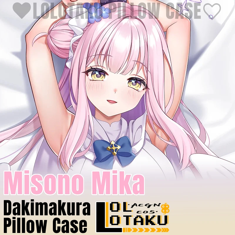 

Misono Mika Dakimakura Game Blue Archiave наволочка обнимающая все тело сексуальная наволочка домашнее постельное белье Декор наволочка отаку