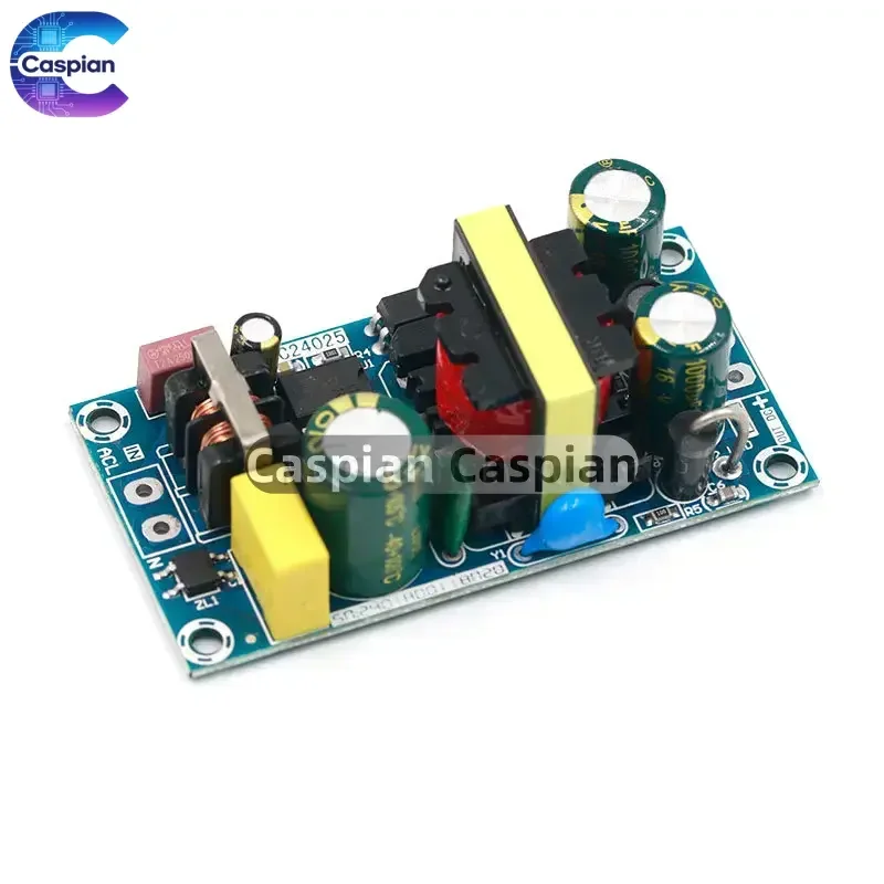 

AC-DC 12V2A 24W Switching Power Supply Module Bare Circuit 100-265V to 12V 2A Board for Replace/Repair 24V1A