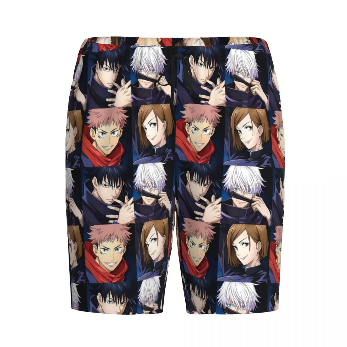 

Мужские пижамные штаны Custom Megumi Besto Friendo Jujutsu Kaisen Sukuna Anime Shorts для сна и отдыха