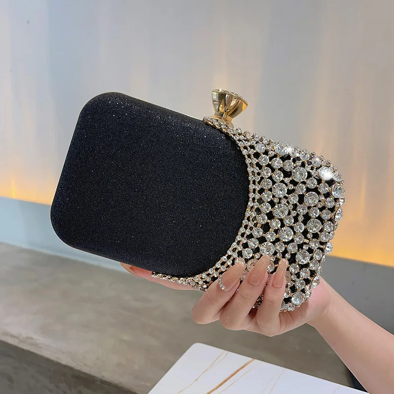 Women Luxury Clutches Party Dinner Bag Girl Dress Banquet Bridesmaids Glitter Handbag Ladies Evening Fashion Purse