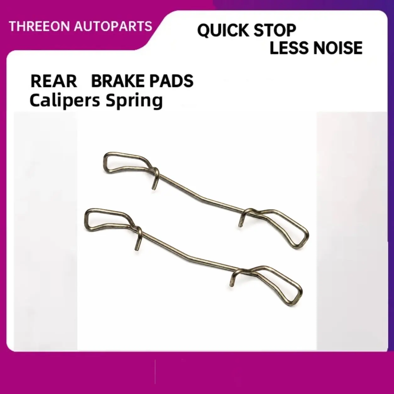 For Volkswagen Golf mk7 mk6, VW Jetta 2006-2018 Front & Rear Brake Pad Locker Spring Front Caliper