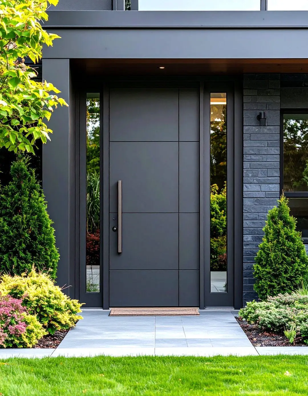 

Customized Villa Front Door Durable Thermal Break Aluminum Soundproof Thermal Insulation Entrance Doors for Home Residential Use