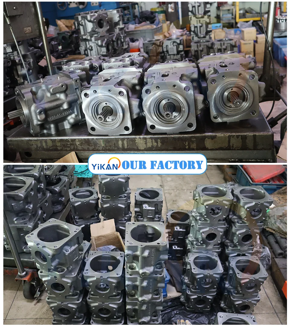 Construction Machinery 708-1U-00210 Hydraulic Fan Master Pump for Excavator PC600-8 PC600-8R PC600LC-8 PC650LC-8 Fan Pump