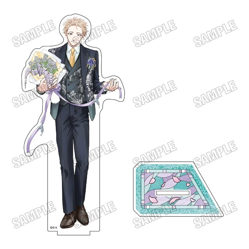The Fragrant Flower Blooms with Dignity 15cm Rintaro Tsumugi Kaoruko Waguri Acrylic Stand Model Keychain Tabletop Decorations