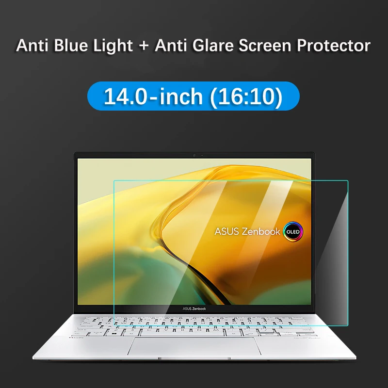 

2X Ultra Clear/Anti-Glare/Anti Blue-Ray Screen Protector Guard for ASUS Zenbook 14 Flip OLED UP3404 UP3404VA Laptop PC 14" 16:10