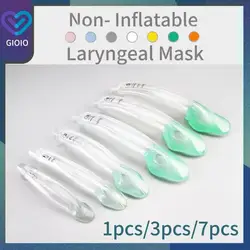 1/3/7pcs Disposable Non-inflatable Igel Similar Laryngeal Masks Airway LMA Supraglottic Airway Management Device 1-5# Anesthesia
