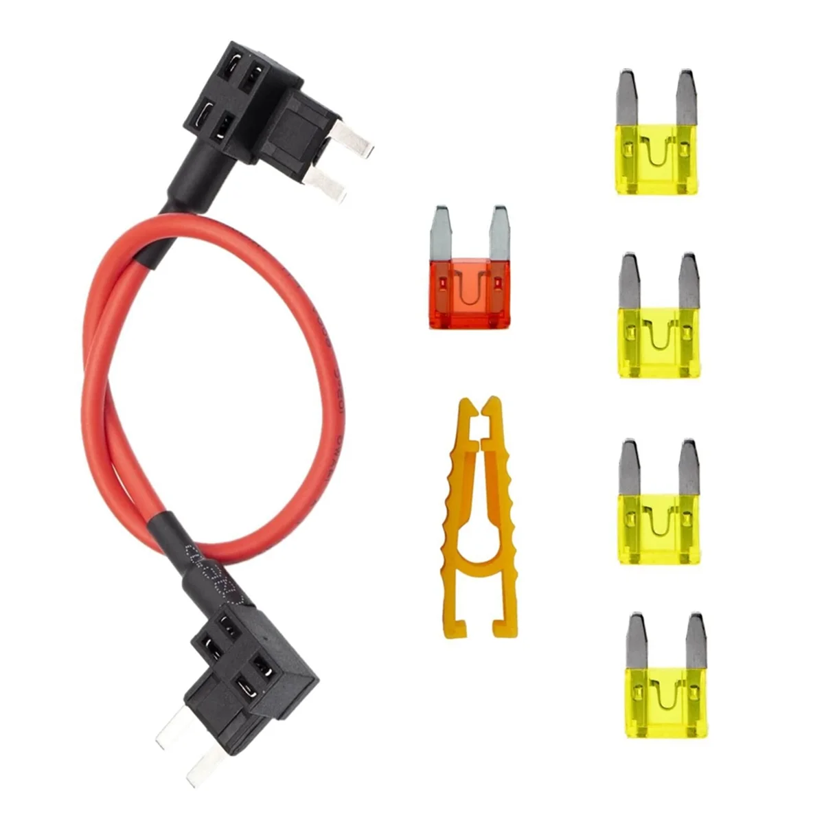 

A42P-TIPM Bypass Cable, Fuse Holder Fuse Adapter, Fuel Pump Relay Bypass Cable for Dodge Ram Jeep Chrysler VW, CBWPR091AA