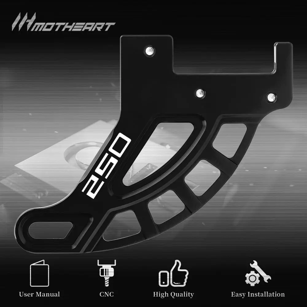 Motorcycle Rear Brake Disc Guard For FE250 14-22 TE250i 18-23 TC250 TE250 FC250 14-23 Rear Brake motorcycle accessories moto