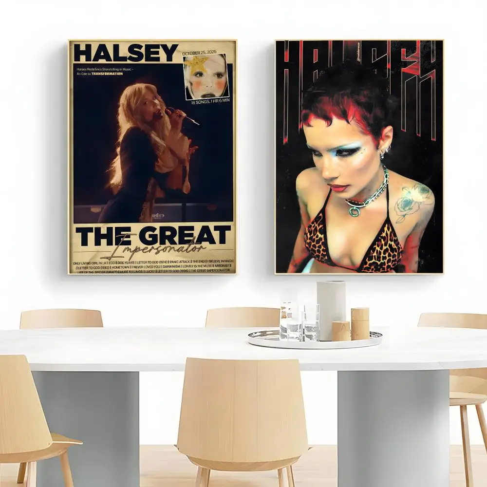 Alternative Singer H-Halsey Poster Wall Art Print Decorative Mural Home Decor Gift Unframed