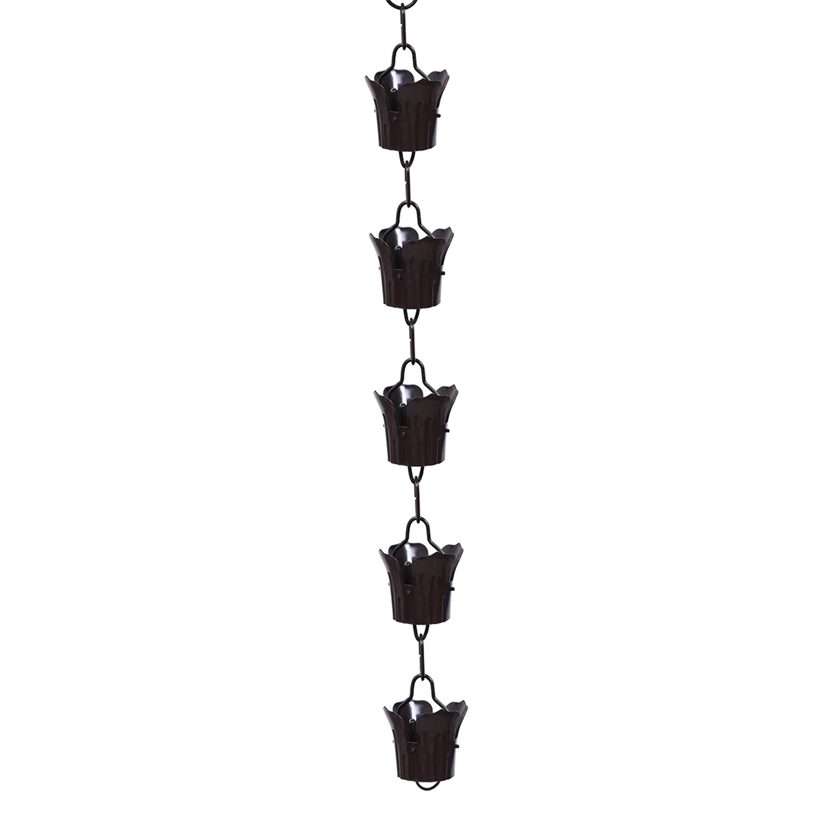 

Japanese Style Decorative Rain Chain for Gutter Downspout Beautiful Metal Water Drainage Chain High Quality Durable Quiet Sound