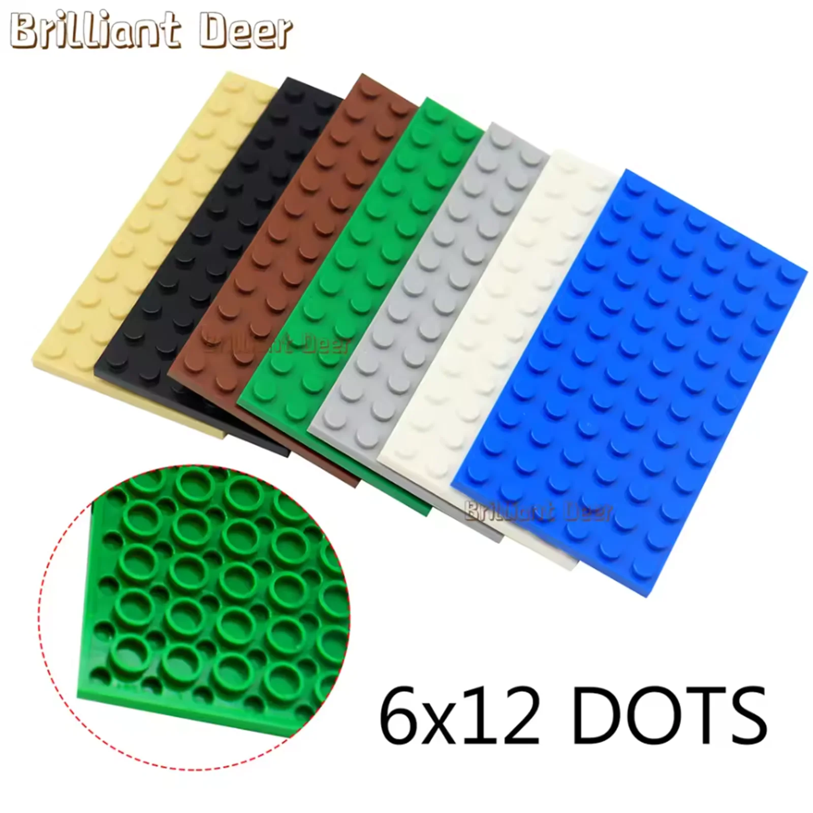 20 Stück 3958 Kleine Grundplatte 6x6 Punkte Moc Kreative DIY Bausteine Ziegel zum Zusammenbauen Konstruktionsspielzeug für Hobbyisten – Detail 18