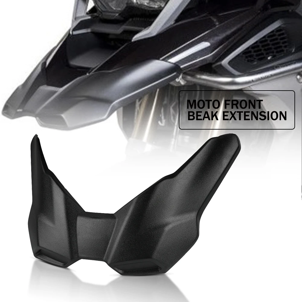 

FOR BMW R1250GS R1200GS LC 2017 2018 2019 2020 2021 R1200 GS Moto Front Wheel Upper Cover Hugger Fender Beak Nose Cone Extension