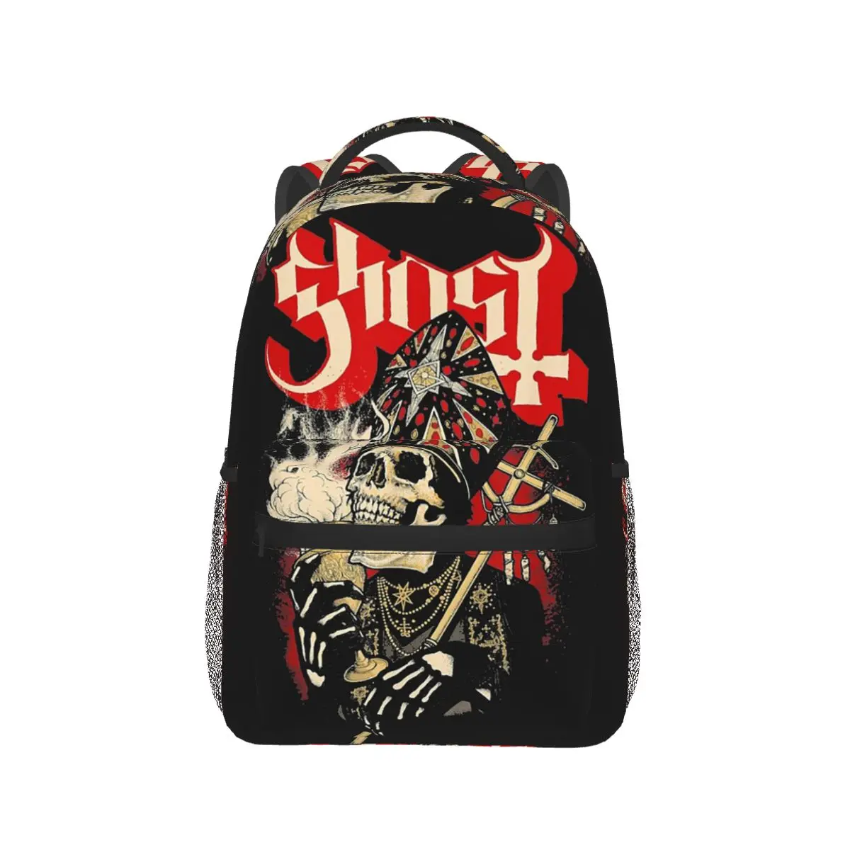 

Swedish Rock Band Horror Ghost Backpack Hot Sale Daypack Large Capacity Boy Girls BookBag School Bag Shoulder Bags for Men Women