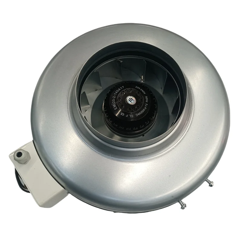 SUIFENG 125mm Stainless Steel Blade Industrial Warehouse Kitchen Ventilation Duct Fan Multi-Voltage 380V/220V/110V 3-Year