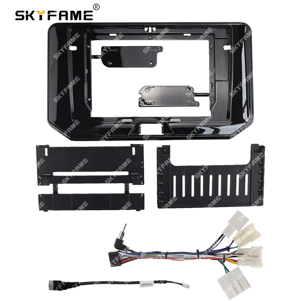 

SKYFAME Car Frame Fascia Adapter Android Radio Dash Fitting Panel Kit For Toyota Venza Harrier