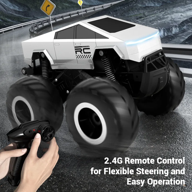 

JJRC Q185 1:18 4WD Amphibious RC Crawler Waterproof Rock Climber Off-Road Monster 2.4GHz All-Terrain Flip Stunt LED Light