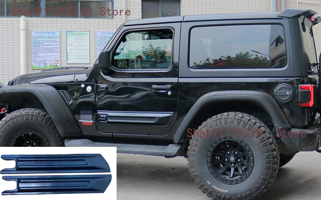 

for Jeep Wrangler JL JT 2018+ Accessories Door Sill Guards Entry Scuff Plate Cover Scratch-resistant door trim panel